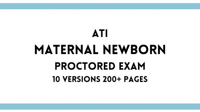 Ati pn maternal newborn proctored 2020